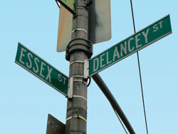 Located right near the corner of Essex and Delancy Street
